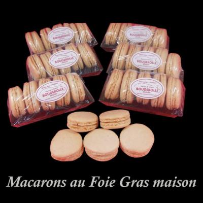 Macarons au foie gras