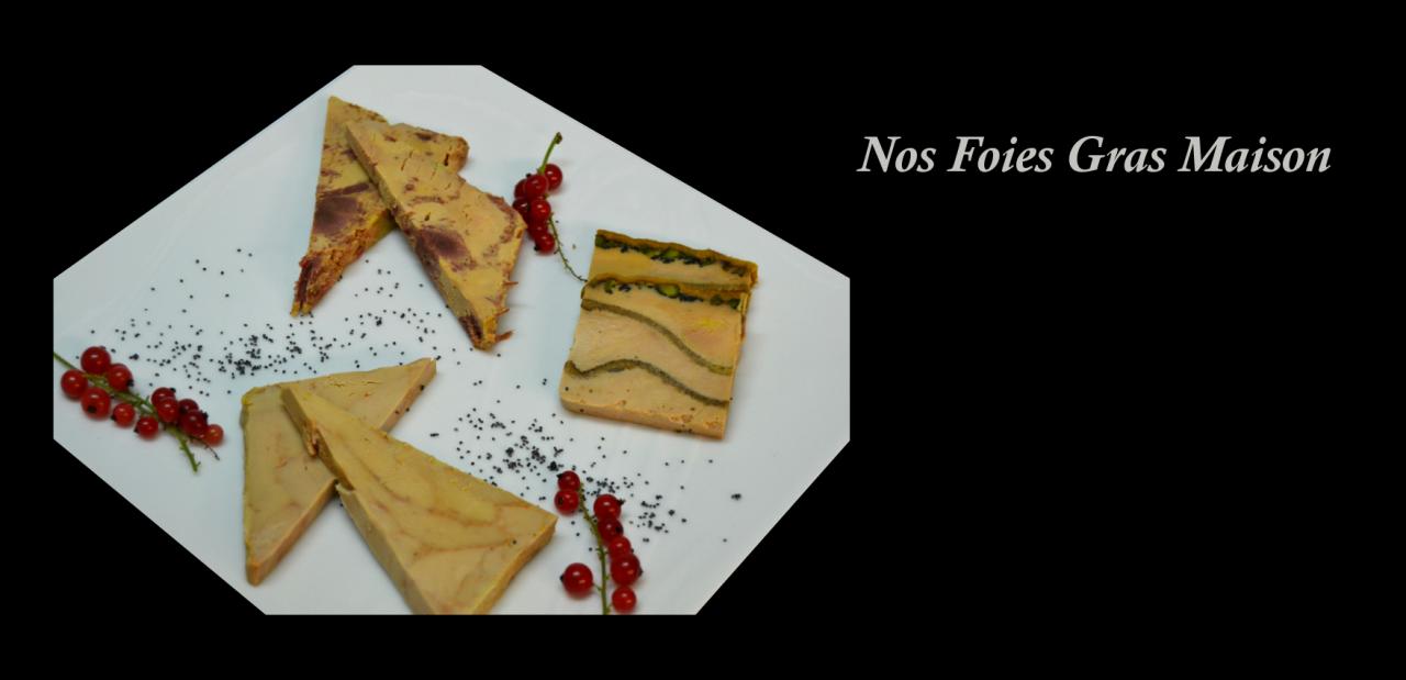 Nos foies gras
