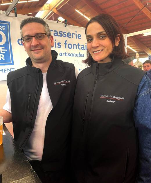 Pierrick Bougerolle et Dounia Z